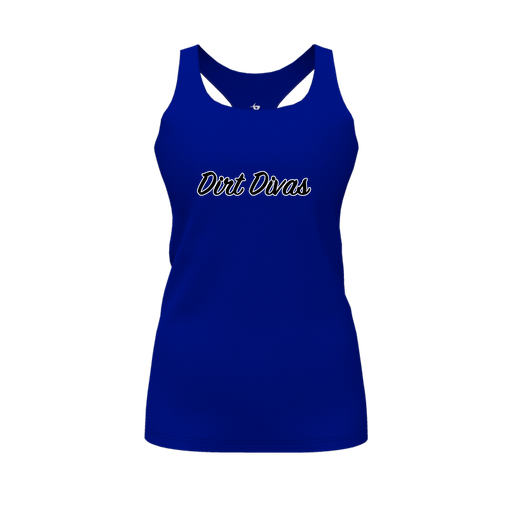 [FT0TRBRY-FYS-LOGO1] Decker Racerback Tank Top (Female Youth S, Royal)