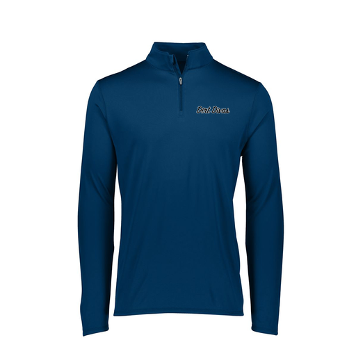 [FTLQFLNV-FAXS-LOGO1] Decker Women's Flex-Lite 1/4 Zip Shirt (Female Adult XS, Navy)