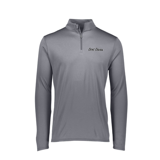 [FTLQFLGY-FAXS-LOGO1] Decker Women's Flex-Lite 1/4 Zip Shirt (Female Adult XS, Gray)