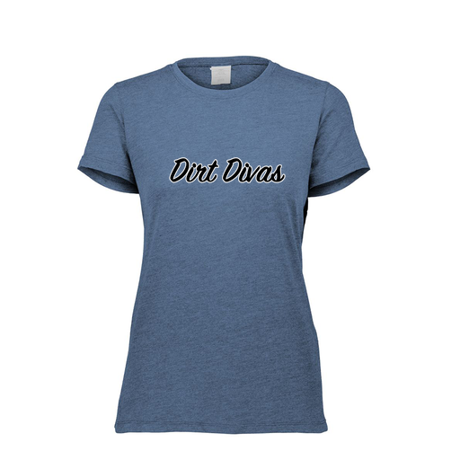 [FTSCUBNV-FAXS-LOGO1] Decker Women's Tri-Blend T-Shirt - Short Sleeve (Female Adult XS, Navy)