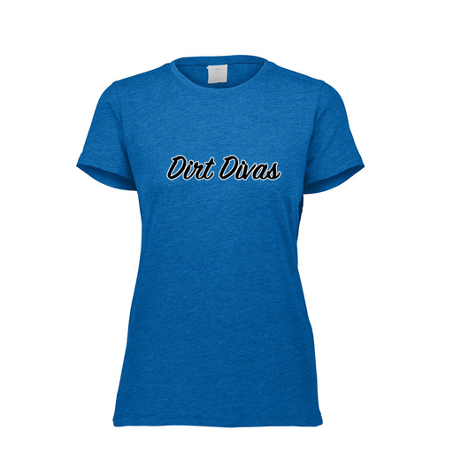 [FTSCUBRY-FAXS-LOGO1] Decker Women's Tri-Blend T-Shirt - Short Sleeve (Female Adult XS, Royal)