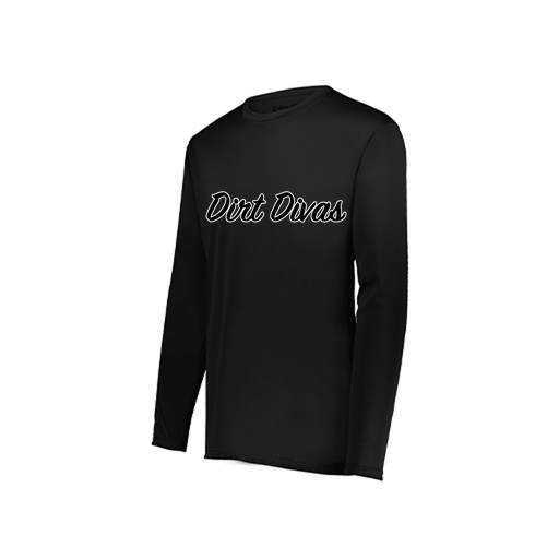 [222822.080.XS-LOGO1] Men's LS Smooth Sport Shirt (Adult XS, Black)