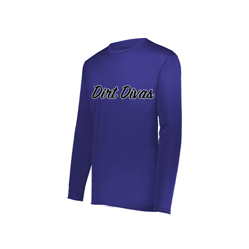 [222822.747.XS-LOGO1] Men's LS Smooth Sport Shirt (Adult XS, Purple)